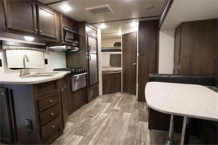 Travel Trailer with Outdoor Kitchen