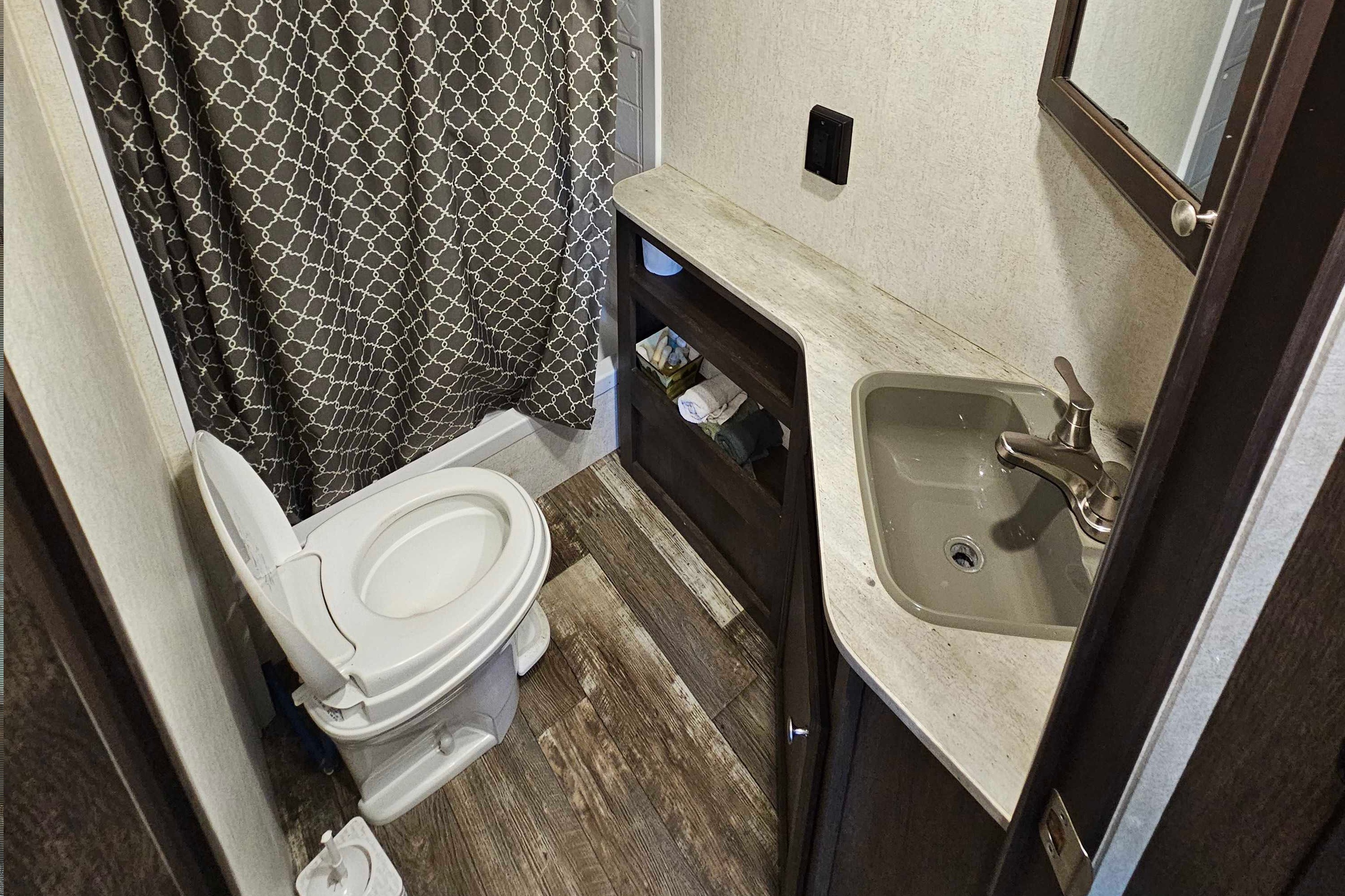 Travel Trailer with Outdoor Kitchen