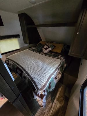 Travel Trailer with Outdoor Kitchen