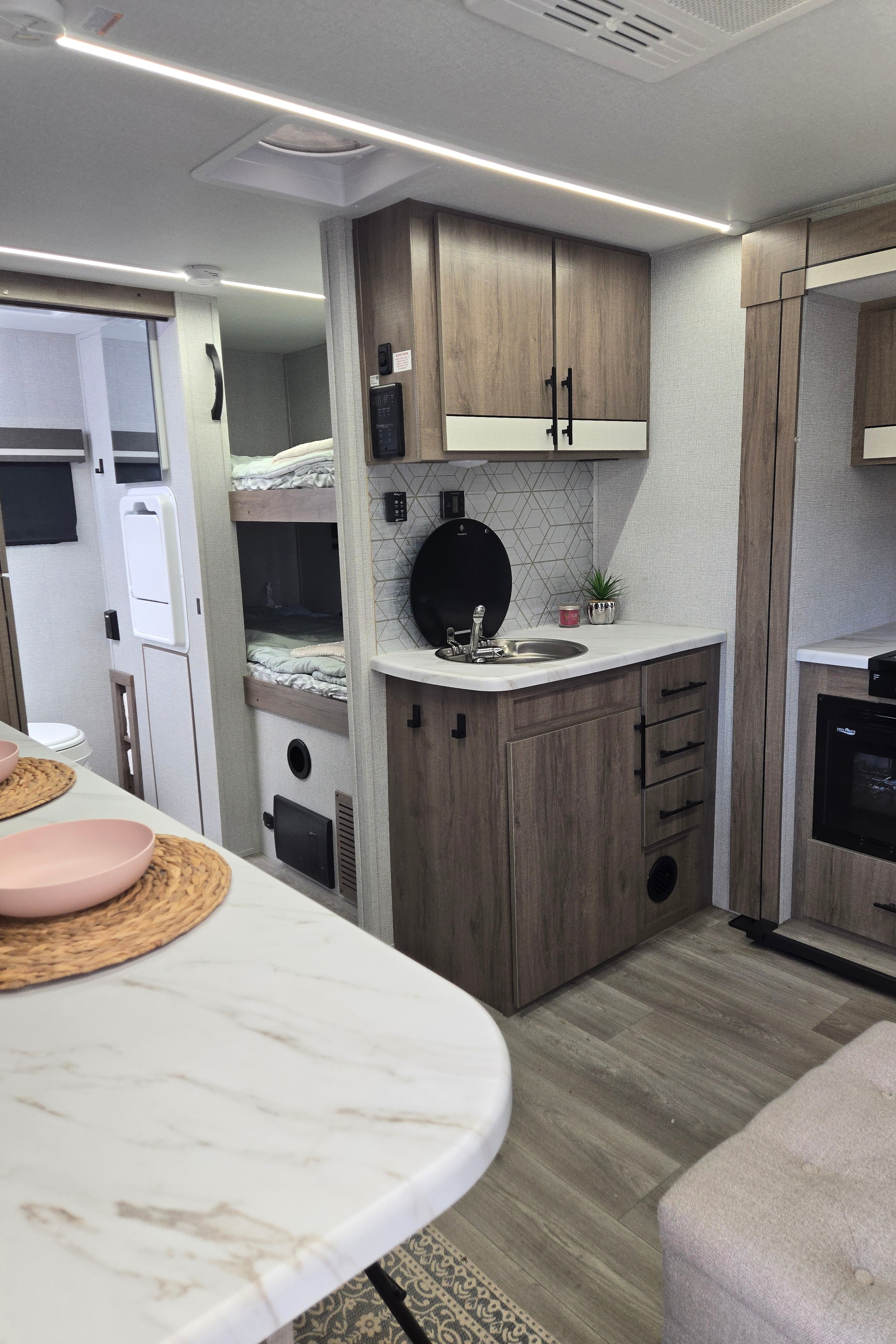 Fun Size Travel Trailer - We deliver, set up & take down.