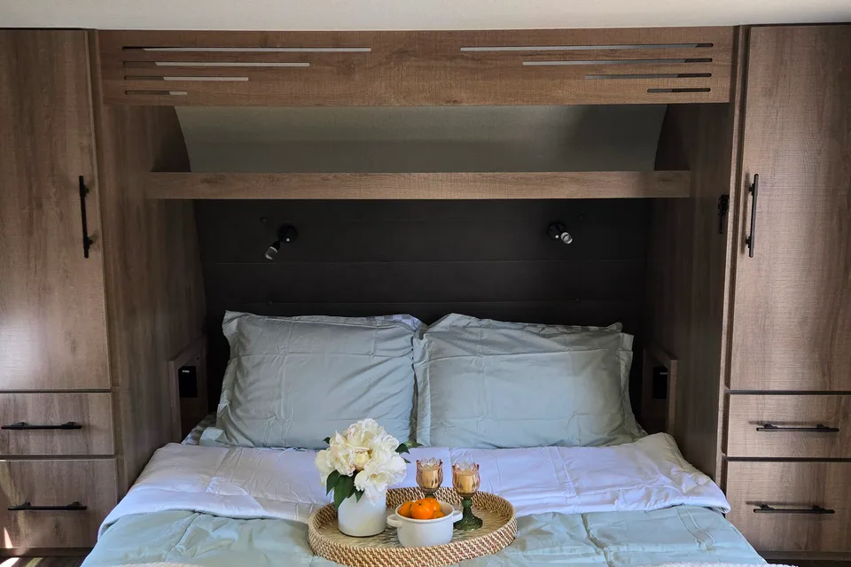 Fun Size Travel Trailer - We deliver, set up & take down.