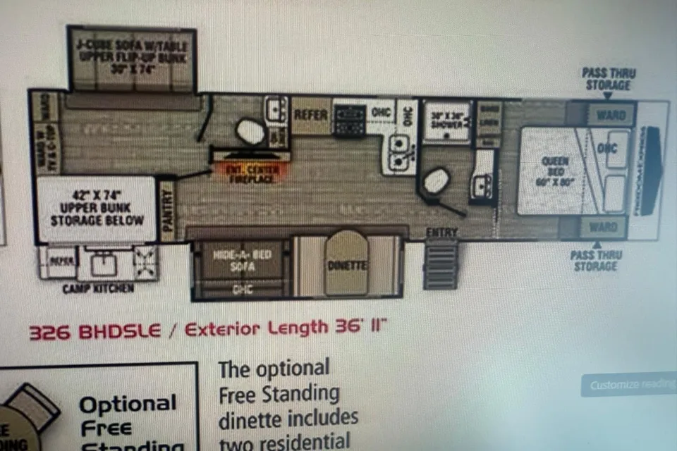 Kelly's Freedom Express w/ bunk house with closing door and private washroomTravel Trailer