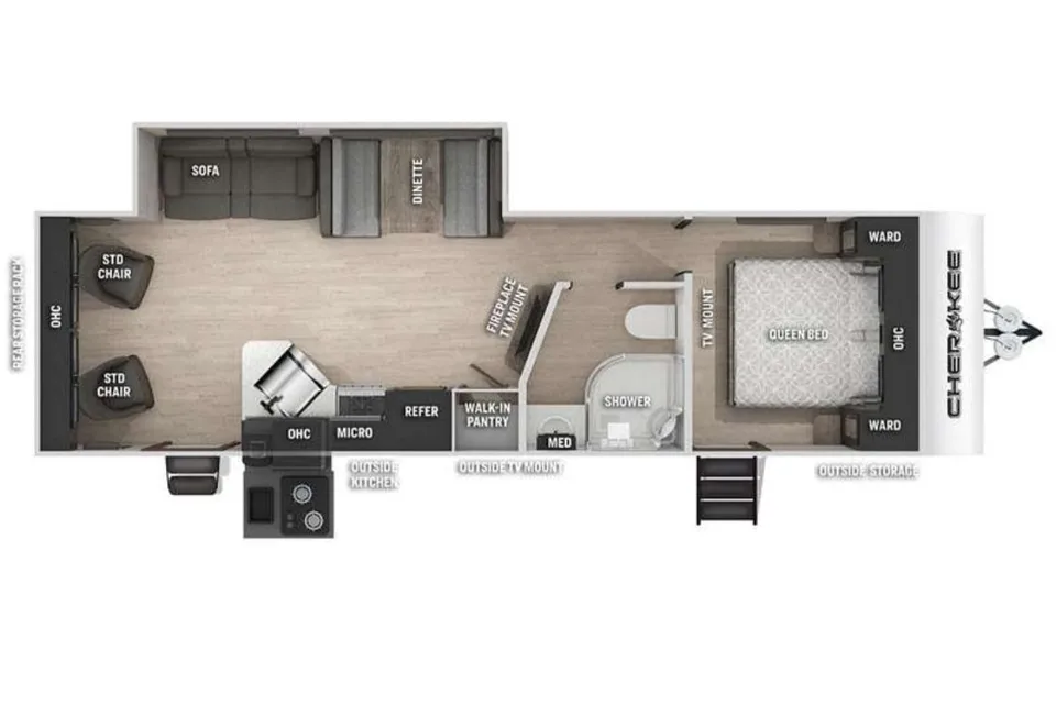 Forest River Cherokee Travel Trailer rv