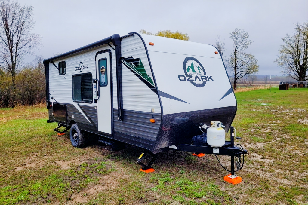 Family camper! Forest River Ozark 1650BHK Travel Trailer