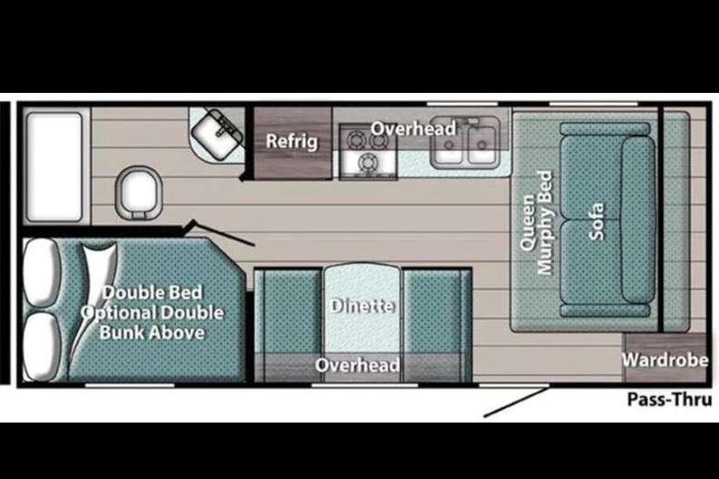 Grand River 22MB Murphy bed and bunkhouse