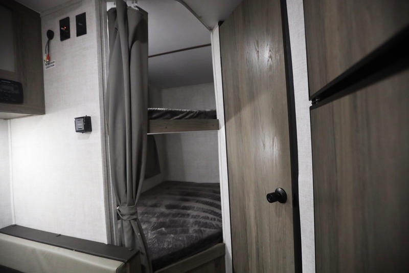 Easy to tow 2022 Grand River 22MB Travel Trailer