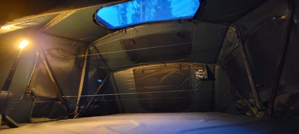The Roam Wagon - Overland Trailer w/ 4 Person Roof Top Tent