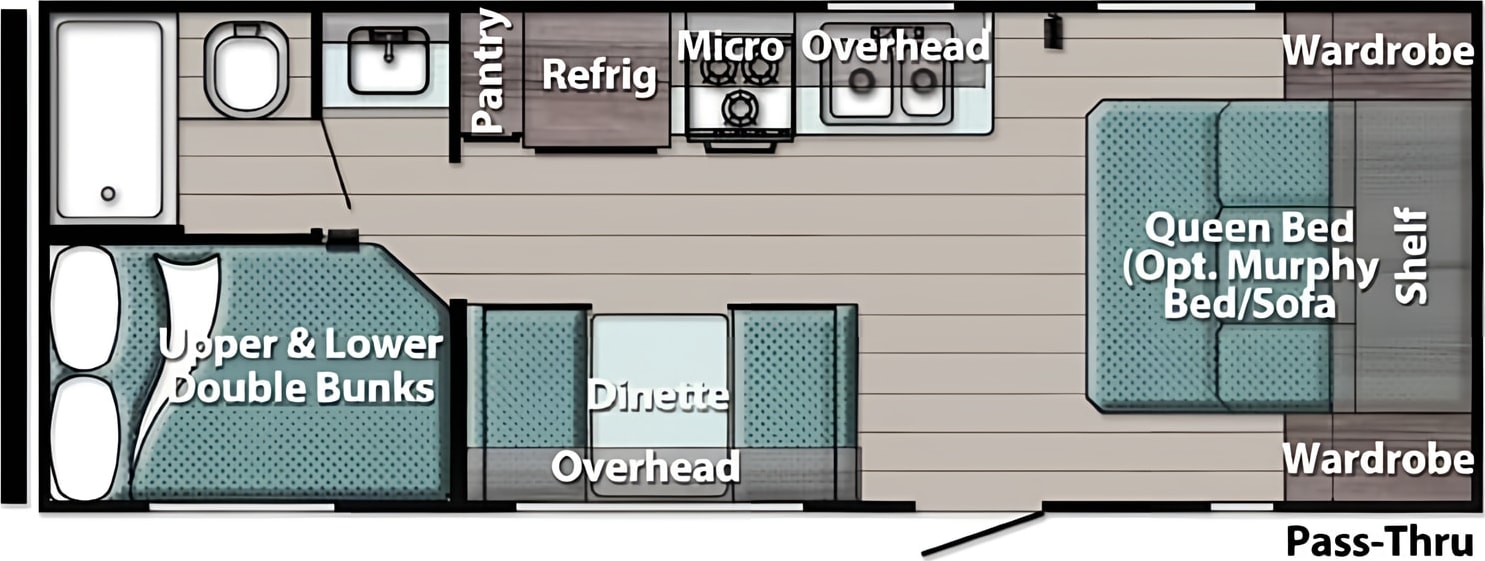 Gulf Stream Highwood River Travel Trailer-Family Friendly