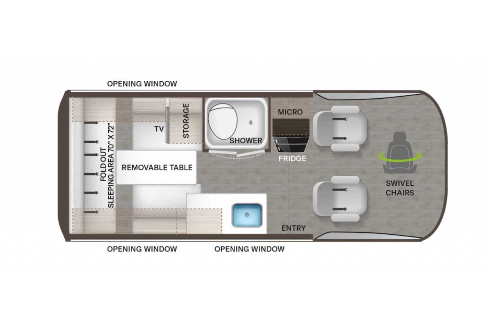 2023 Thor Sanctuary 19pt FORD TRANSIT AWD Class B