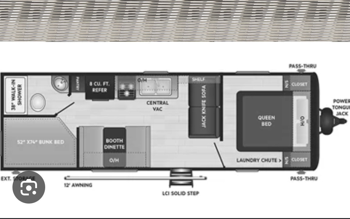 Family Camper Keystone Hideout 262BH Travel Trailer