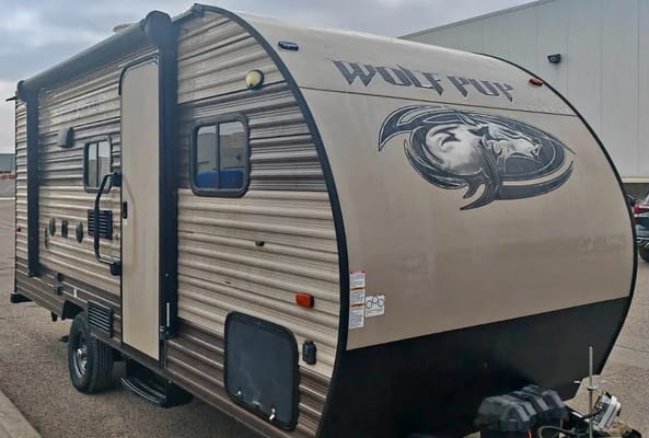 Start your boondocking adventure with the Wild West Wolf Pup!