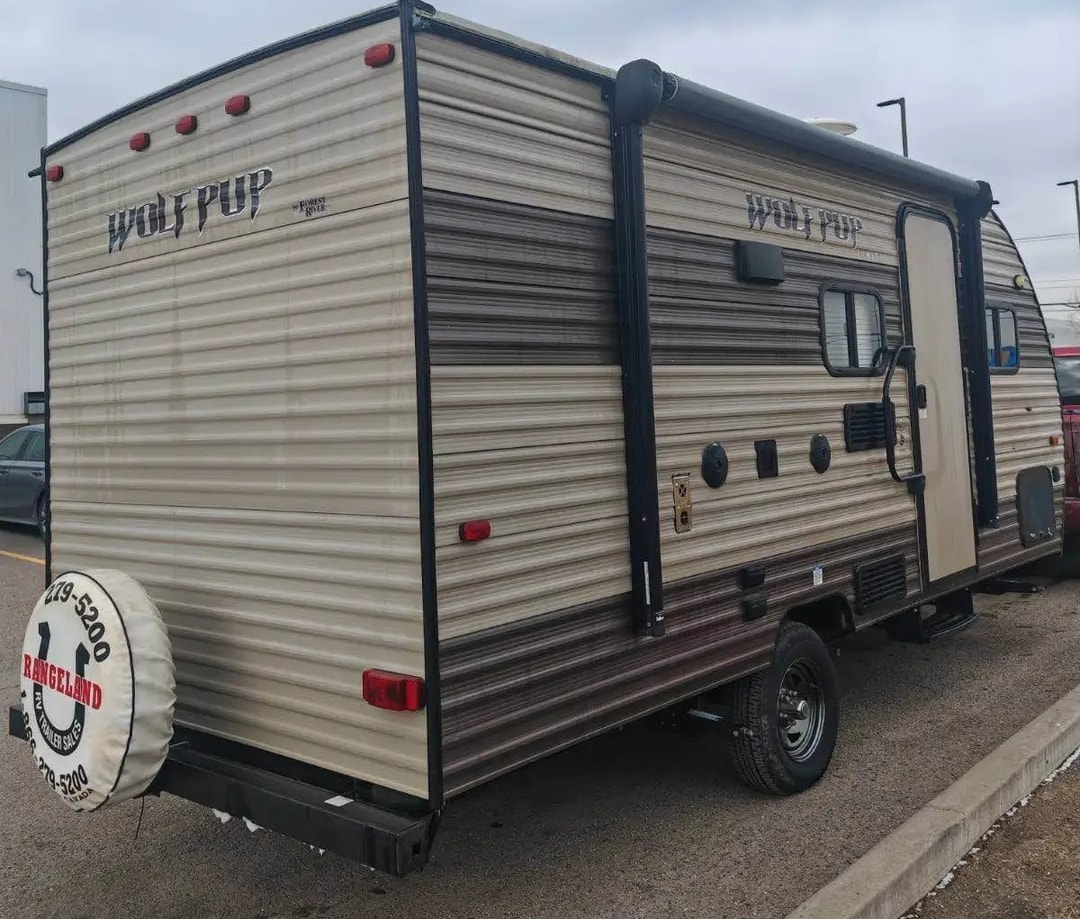 Start your boondocking adventure with the Wild West Wolf Pup!