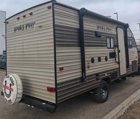Start your boondocking adventure with the Wild West Wolf Pup!