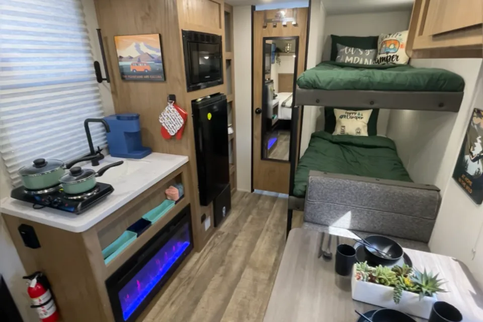 ***Brand New*** 2024 Forest River Wolf Den Light Weight Travel Trailer