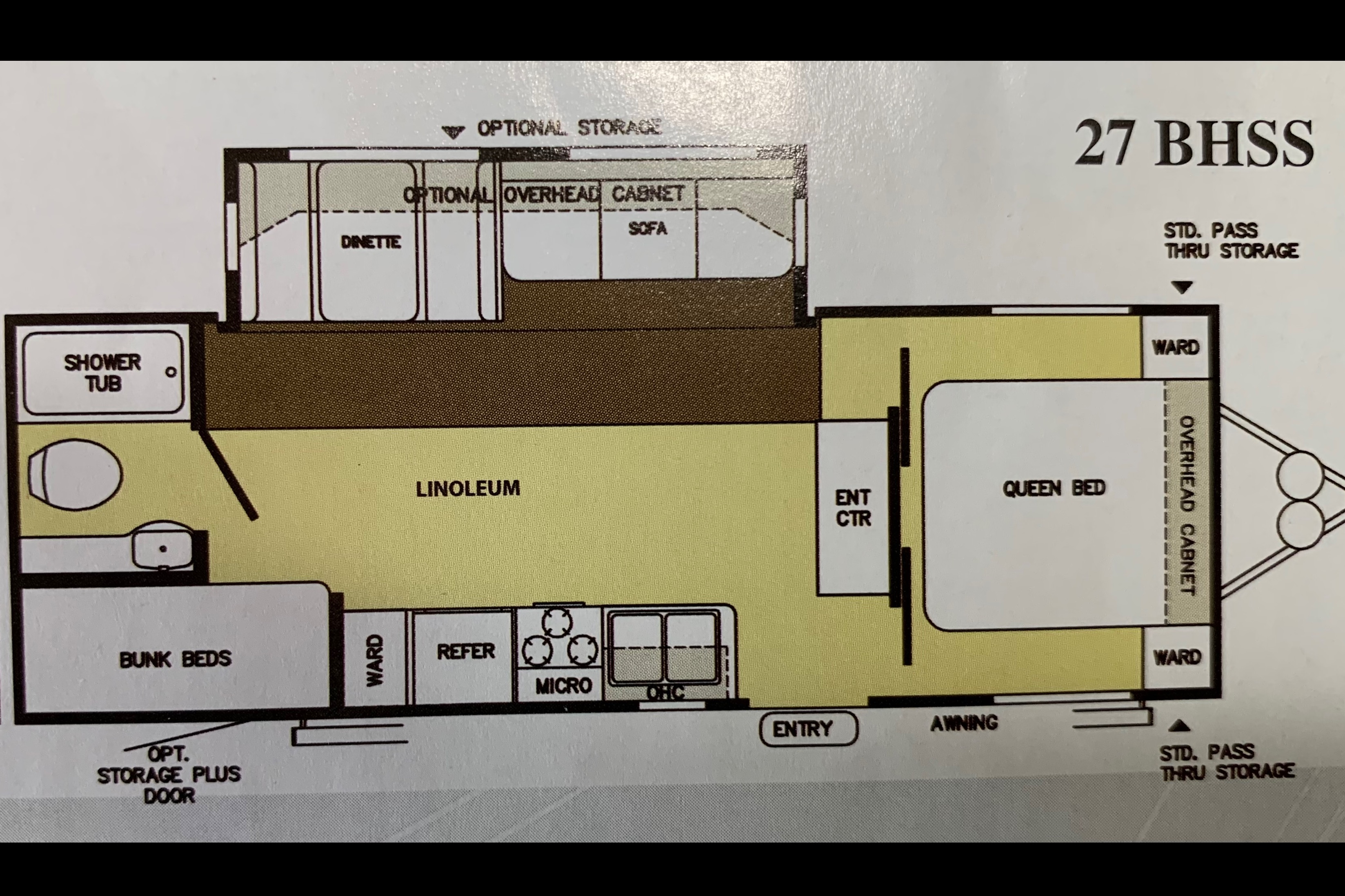 Andrew's 27 BHSS Wildwood Travel Trailer