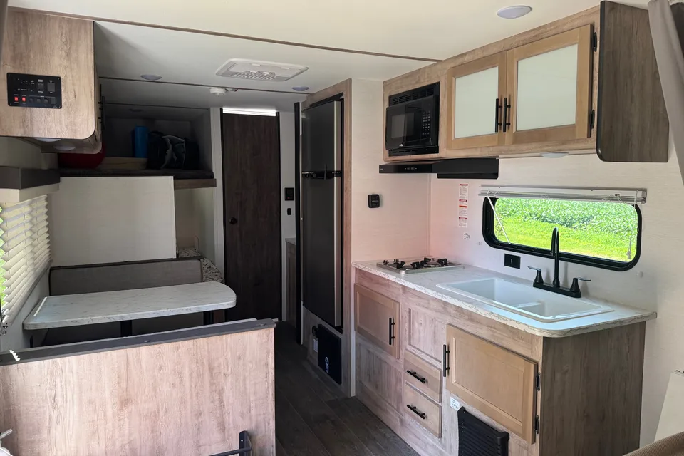 Aiden’s Grand River 25BH Travel Trailer