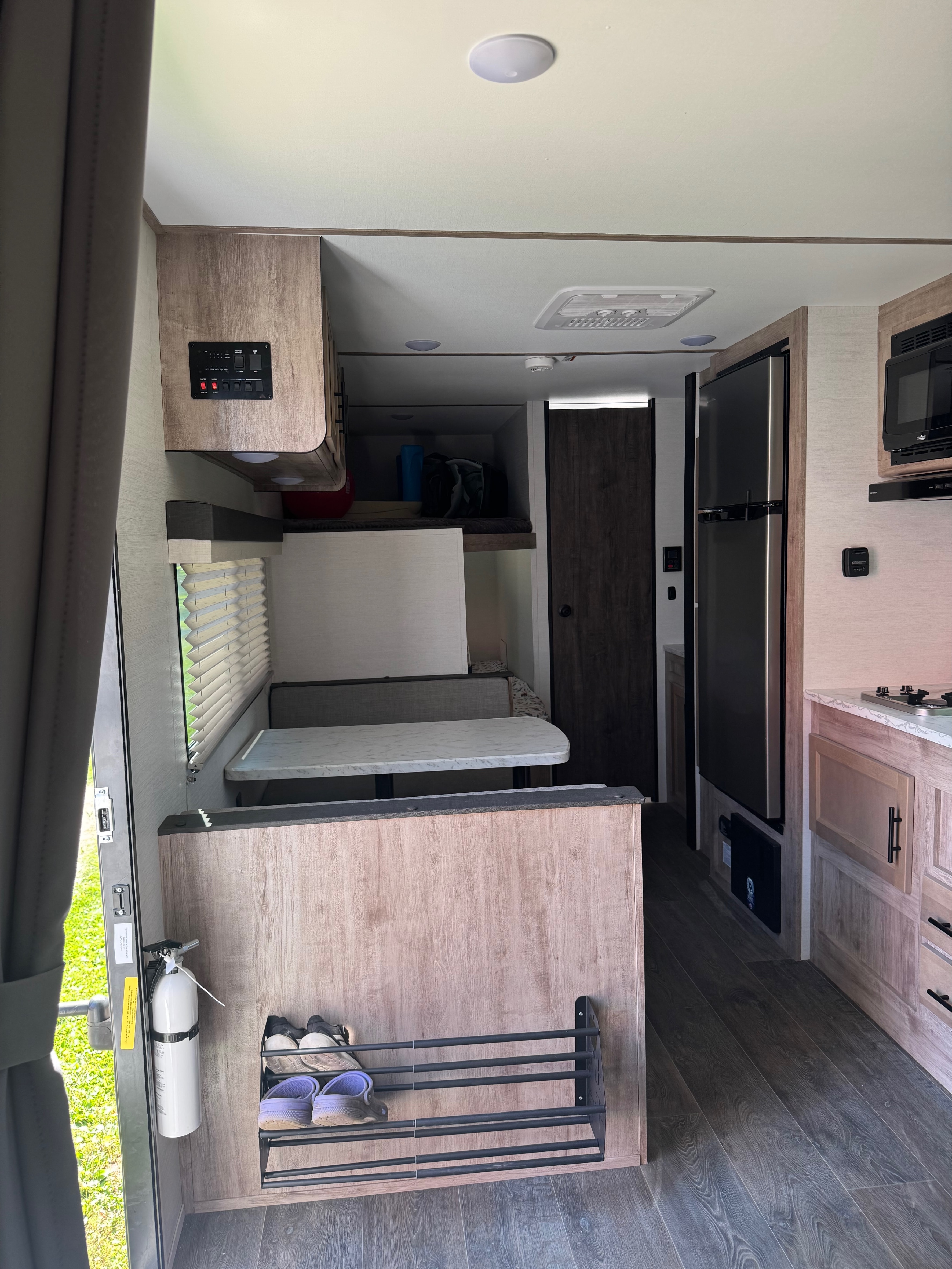 Aiden’s Grand River 25BH Travel Trailer