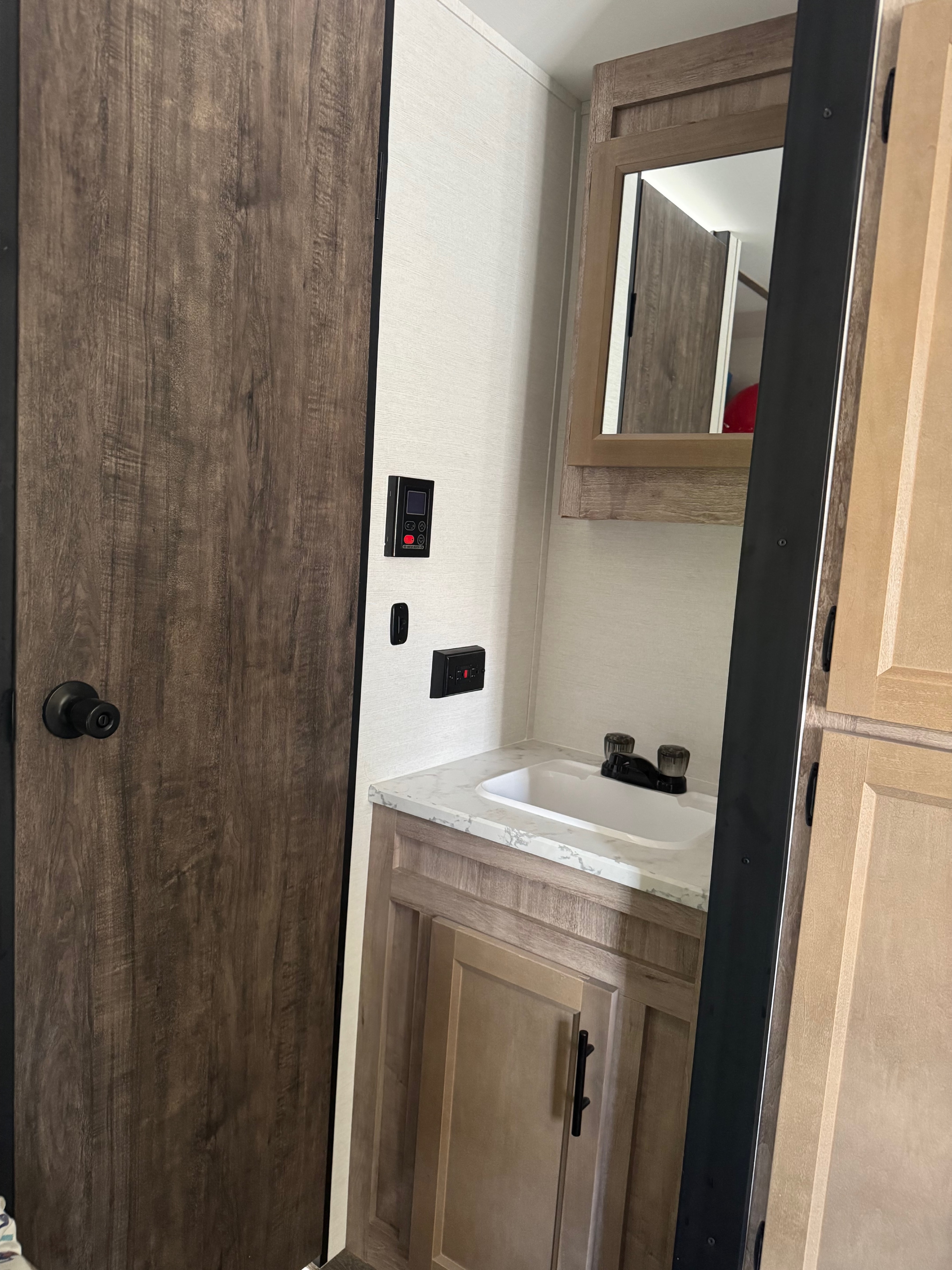 Aiden’s Grand River 25BH Travel Trailer