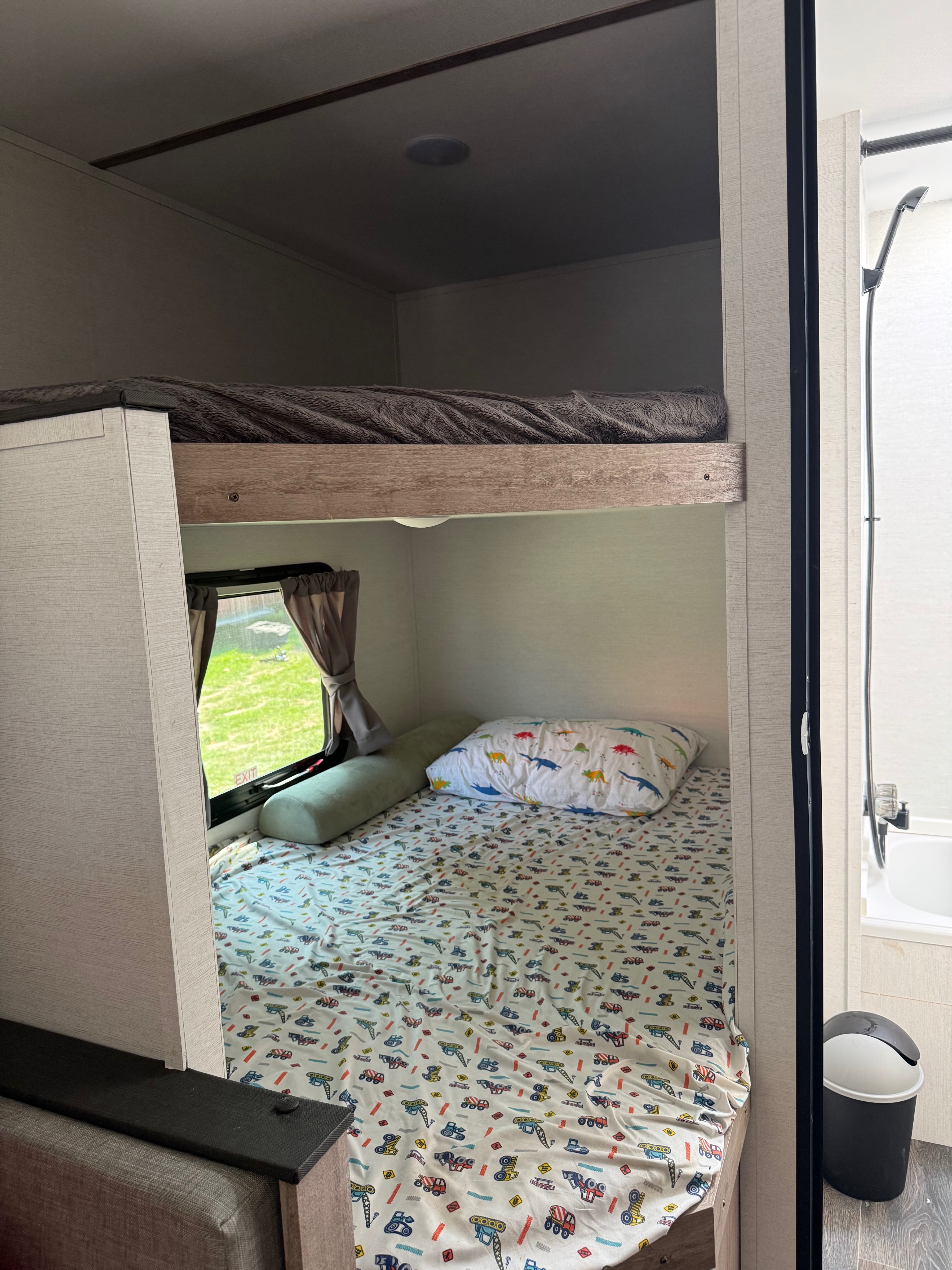 Aiden’s Grand River 25BH Travel Trailer