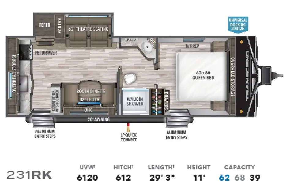 Minky and Mulani's Grand Design Transcend Xplor Travel Trailer