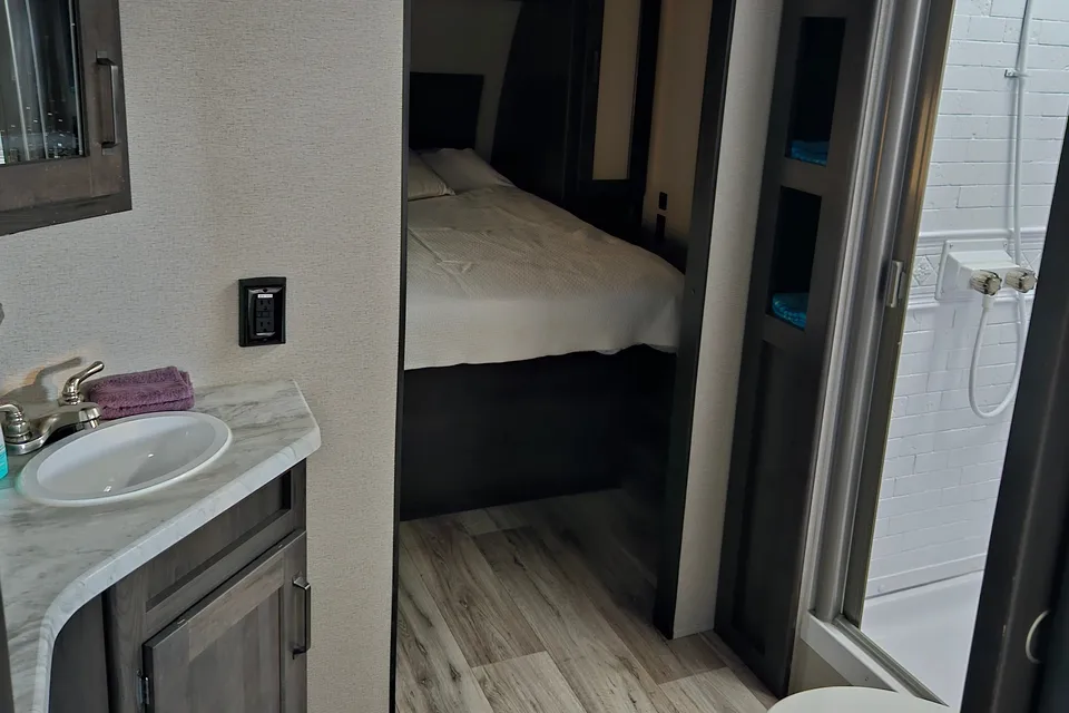 Minky and Mulani's Grand Design Transcend Xplor Travel Trailer