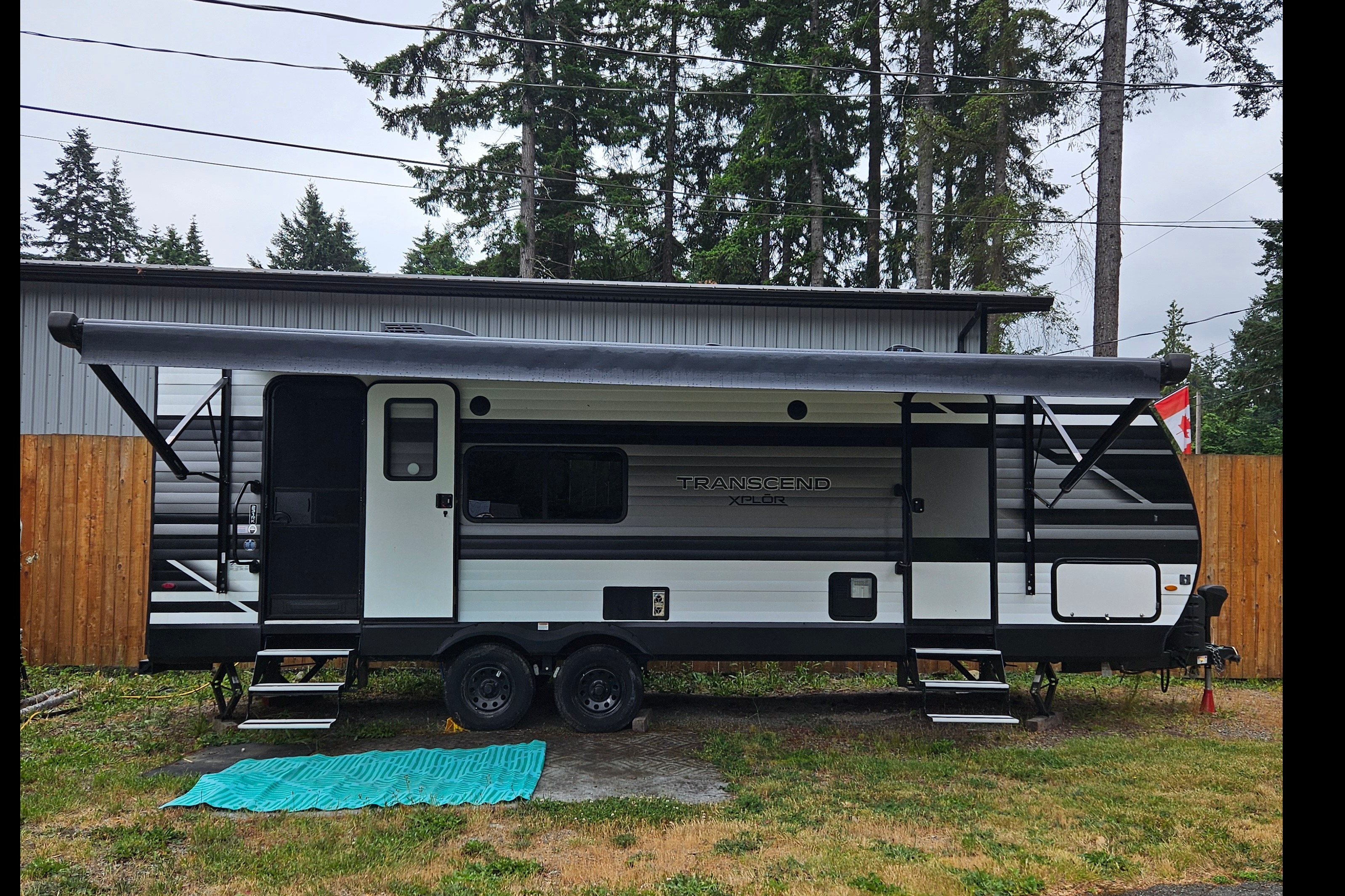 Minky and Mulani's Grand Design Transcend Xplor Travel Trailer