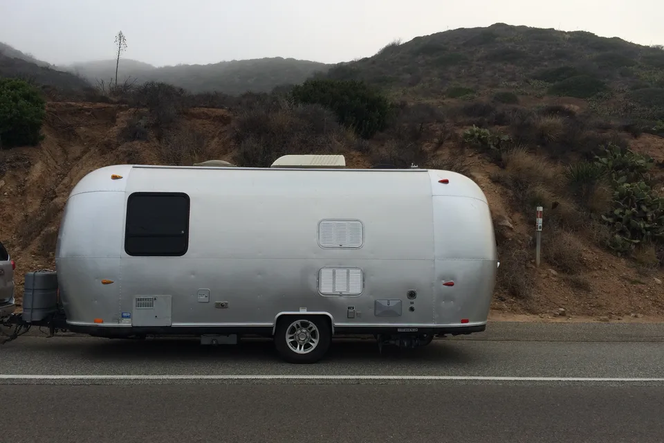 Joe's Airstream safari sport Travel Trailer