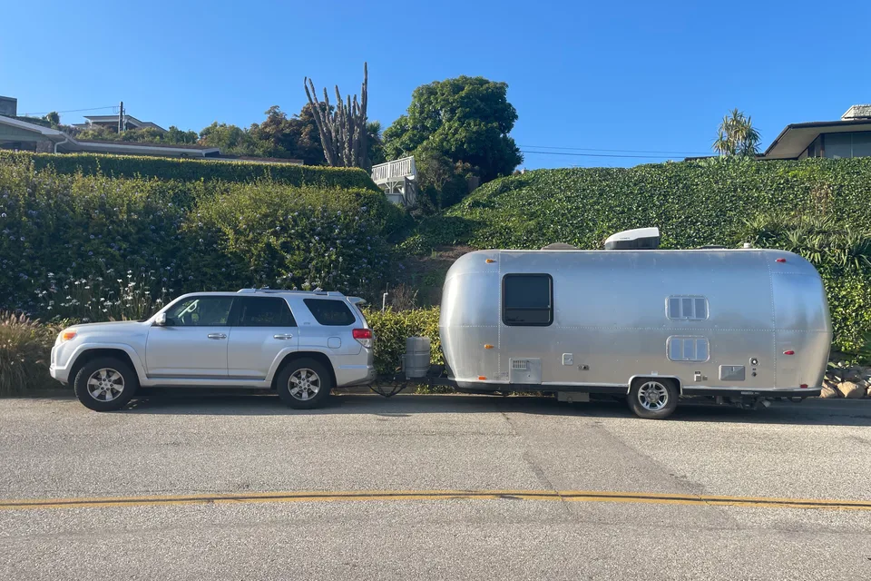 Joe's Airstream safari sport Travel Trailer