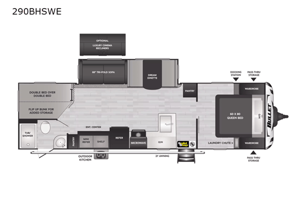 Family Keystone 290BHSWE Travel Trailer