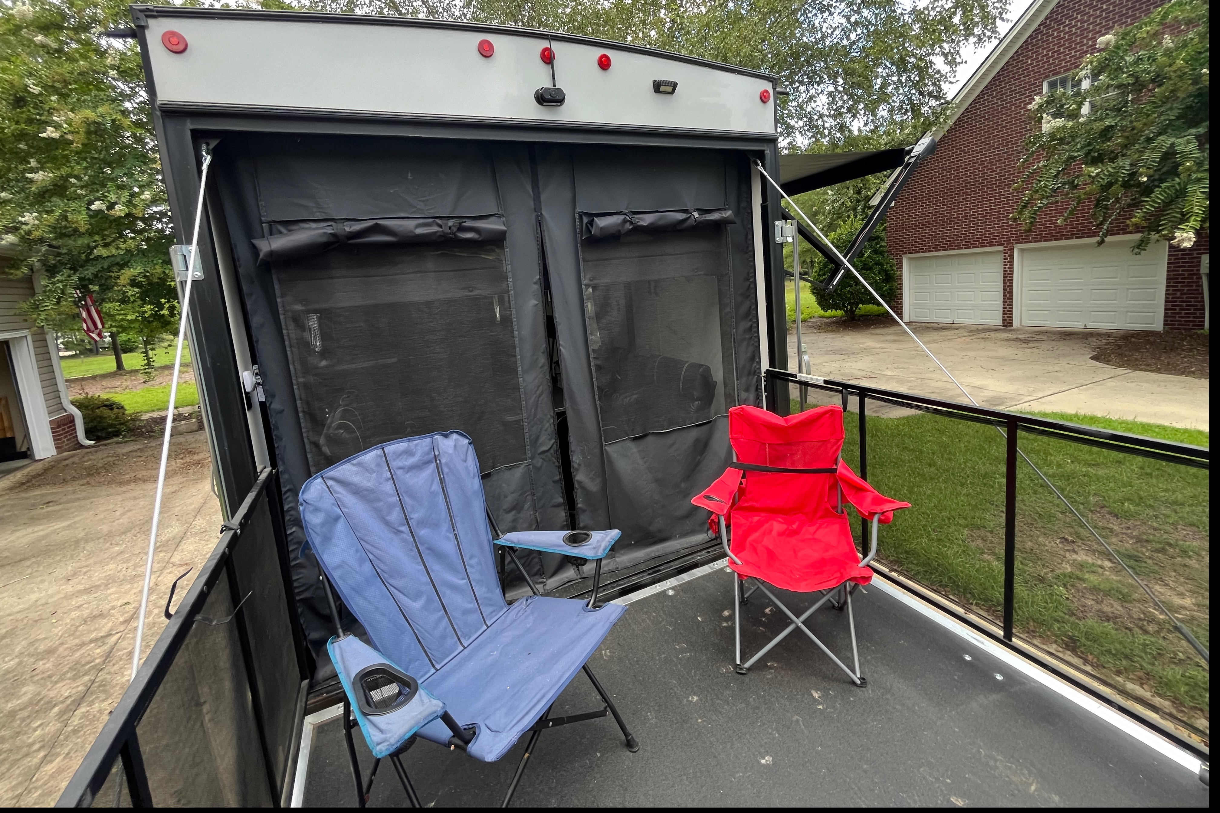 Adventure ready family friendly toy hauler