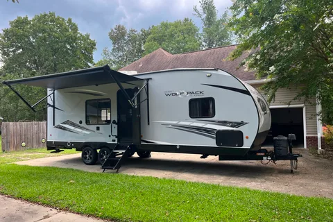 Adventure ready family friendly toy hauler