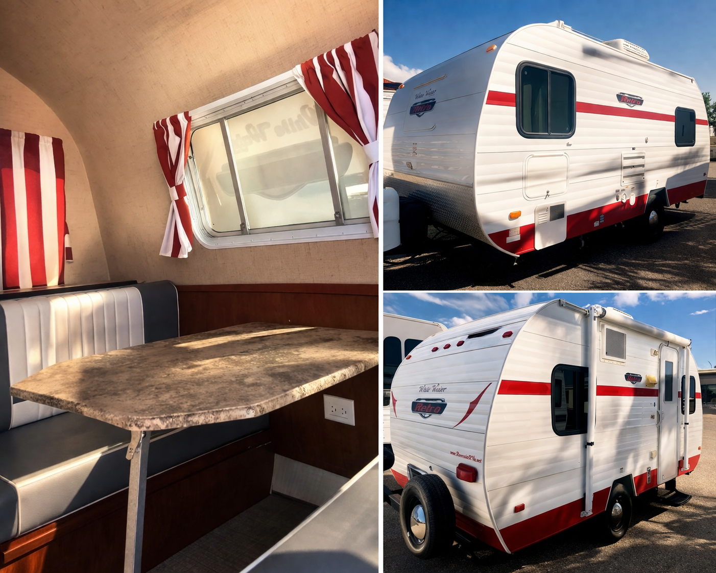 ✨ Retro Escape – Lightweight Off-Grid White Water Trailer ✨