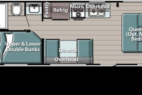 C & A GrandRiver 25BH Travel Trailer
