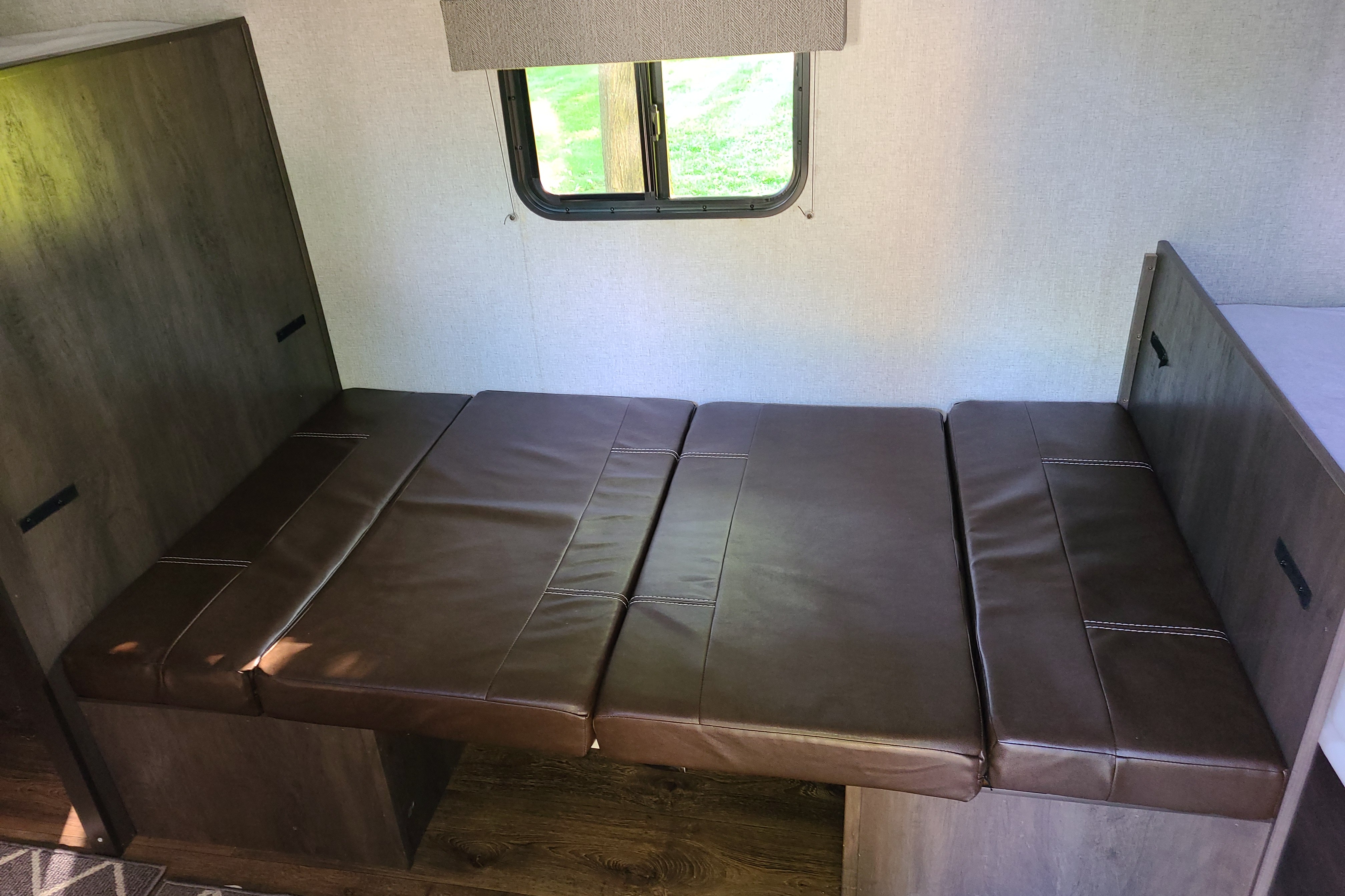 Kid Approved Camper Rental with Fireplace