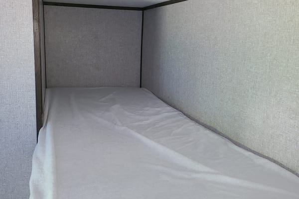 Kid Approved Camper Rental with Fireplace