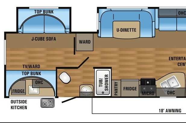  Jayco 32 BHS Travel Trailer