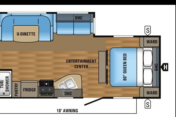  Jayco 32 BHS Travel Trailer