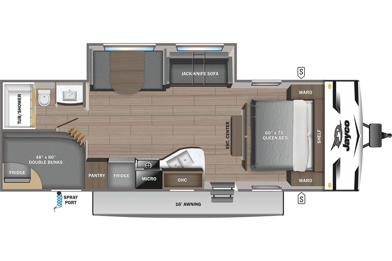 Jennifer's Jayco 261 BHS Travel Trailer
