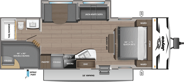 Jennifer's Jayco 261 BHS Travel Trailer