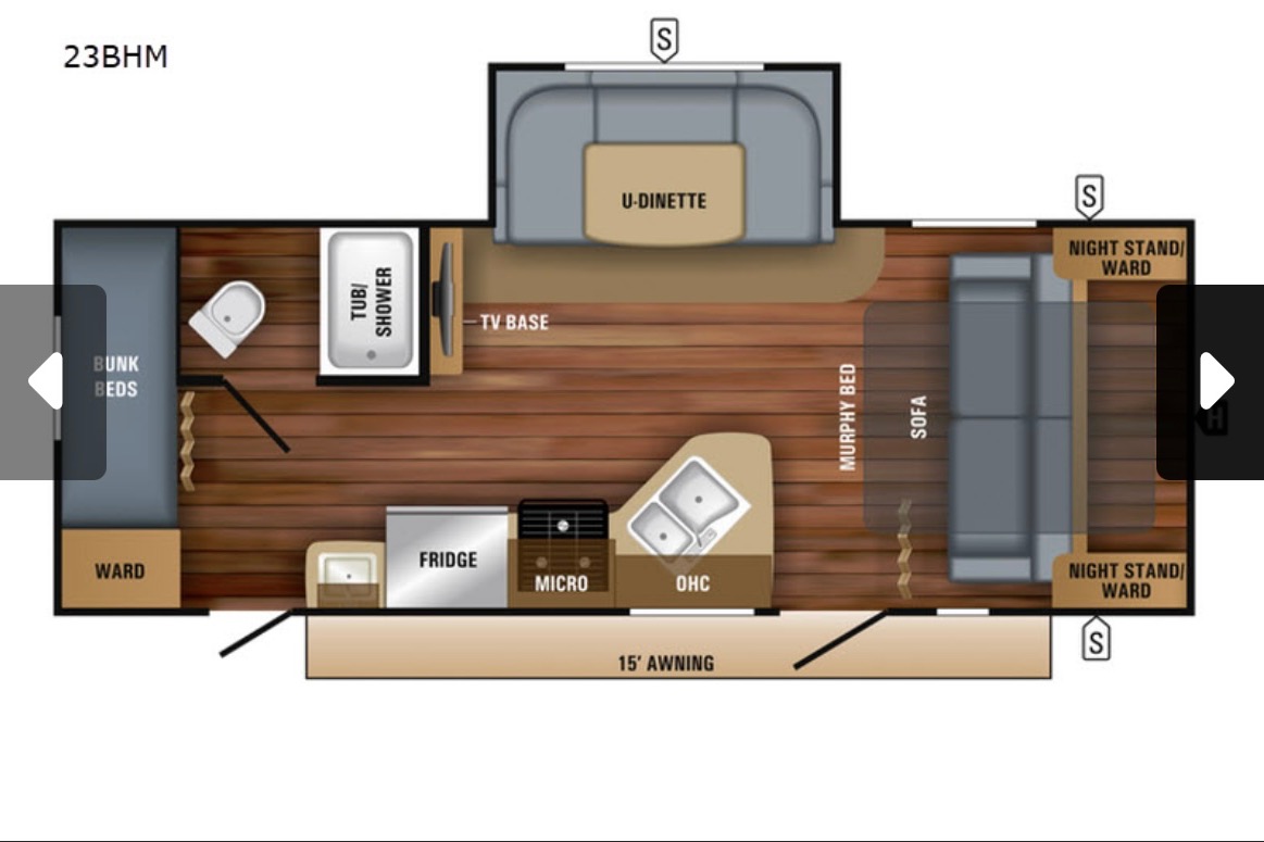 Matt's Jayco Jay feather 23bhm Travel Trailer