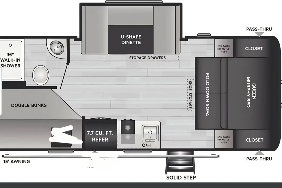 Stivers Family Keystone Hideout 181BH Travel Trailer