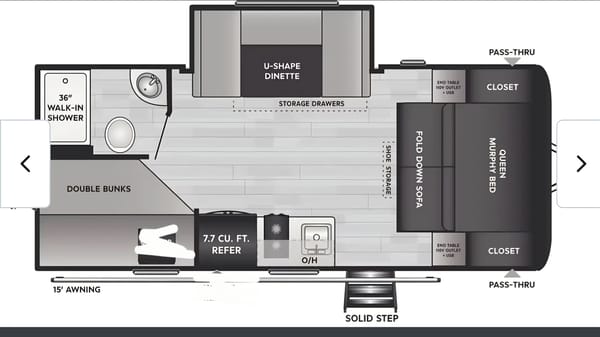 Stivers Family Keystone Hideout 181BH Travel Trailer