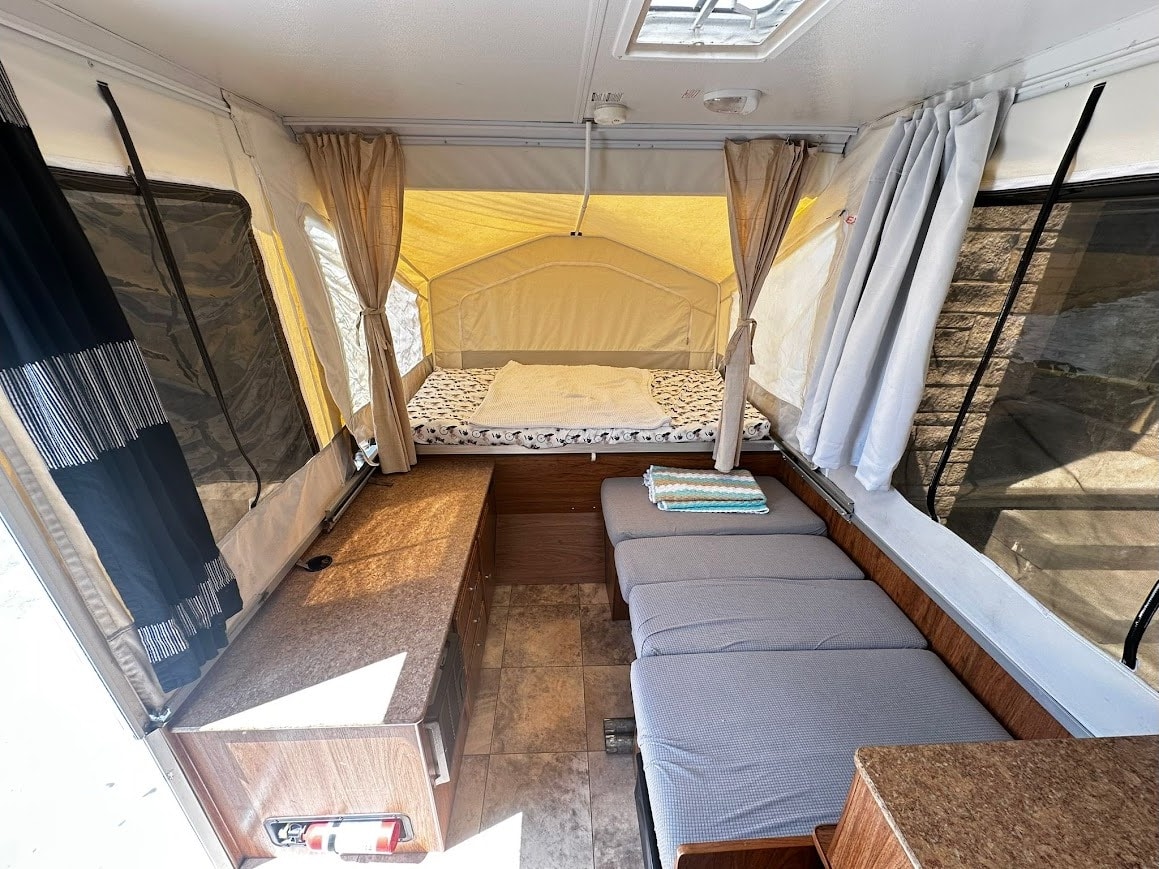 Freedom on Wheels - Cozy Rockwood Pop-Up Camper