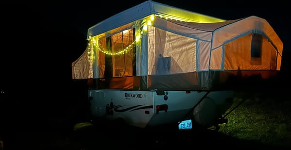 Freedom on Wheels - Cozy Rockwood Pop-Up Camper