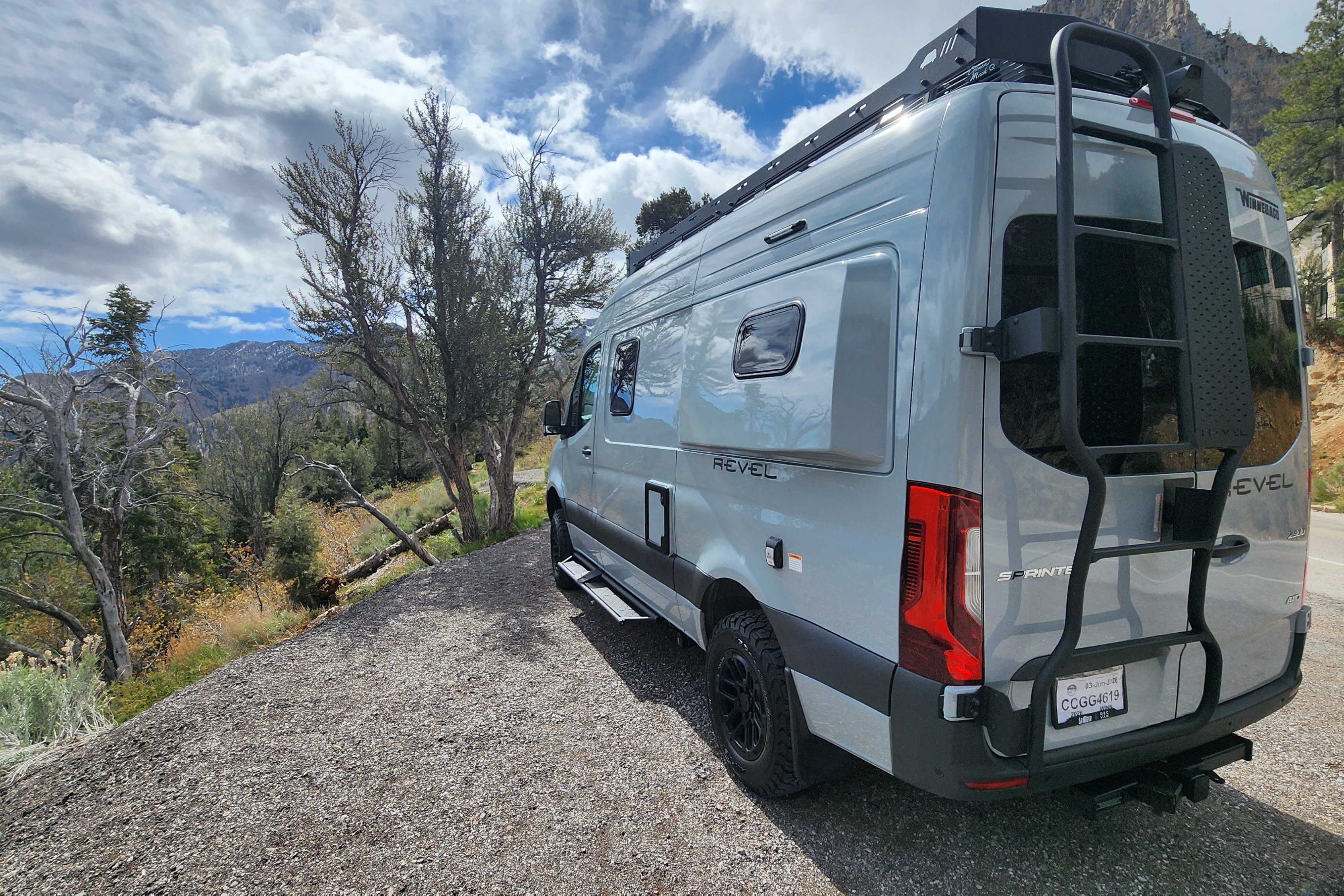 2026 AWD All Season Winnebago Revel 44E "Barney" - UNLIMITED MILES - Montana + Starlink