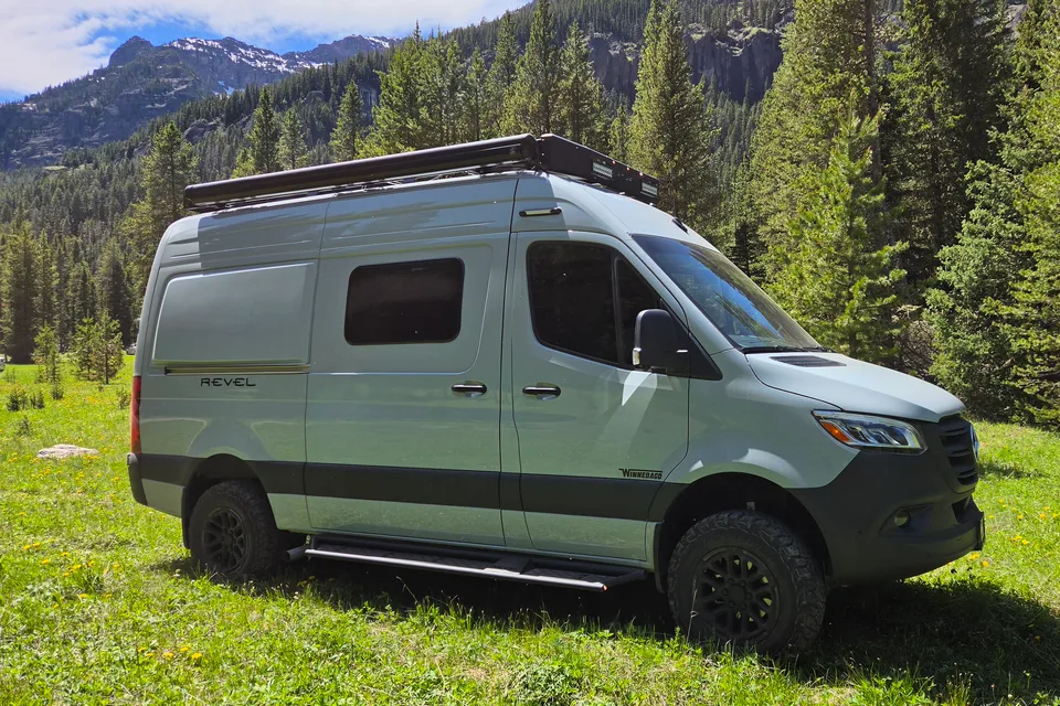 2026 AWD Winnebago Revel 44E "Barney" - UNLIMITED MILES - Starlink - MONTANA