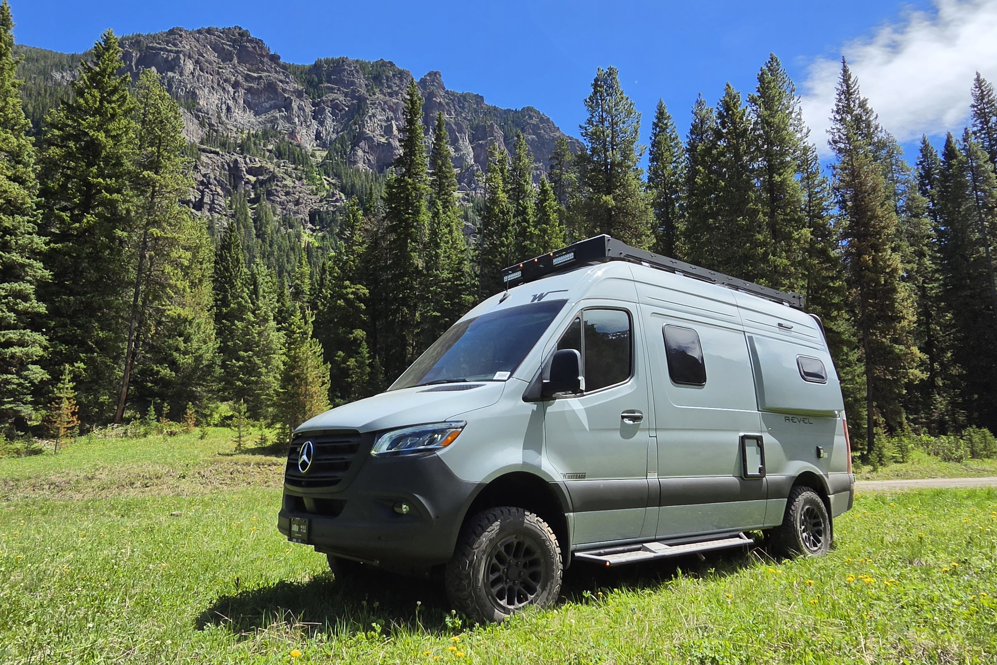 2026 AWD Winnebago Revel 44E "Barney" - UNLIMITED MILES - Starlink - MONTANA
