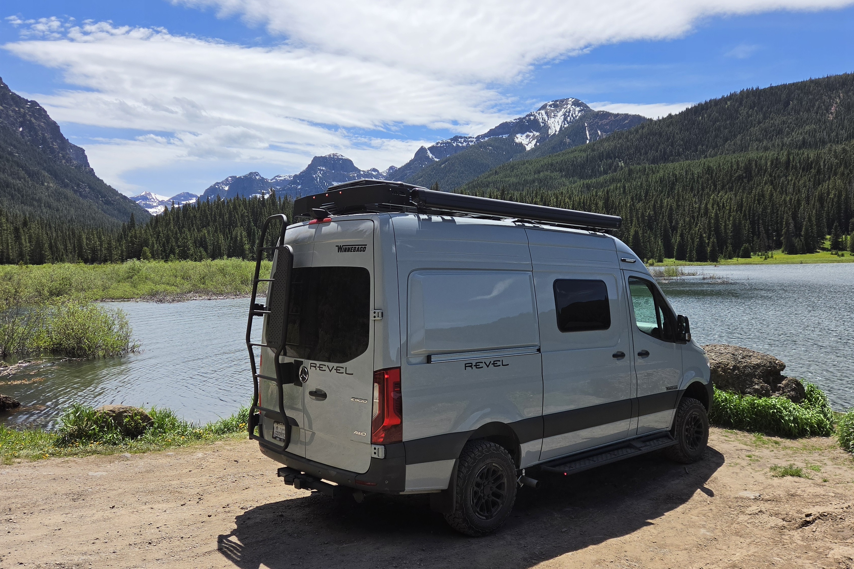 2026 AWD Winnebago Revel 44E "Barney" - UNLIMITED MILES - Starlink - MONTANA