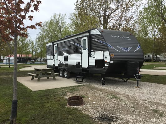 Sarah's Dutchmen Aspen trail 2790BHS Travel Trailer