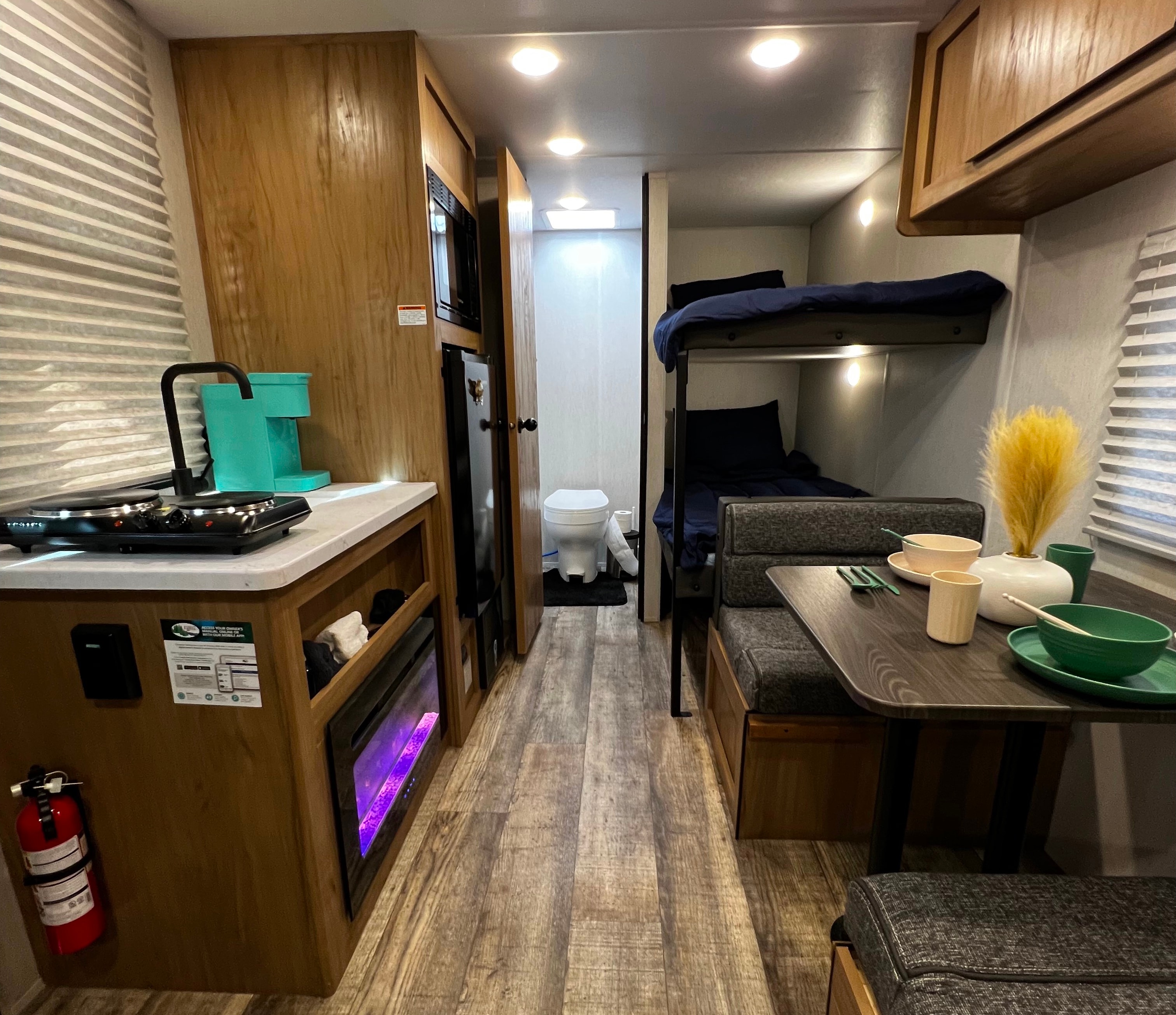 **Brand New**2024 Forest River Wolf Den Light Weight Travel Trailer